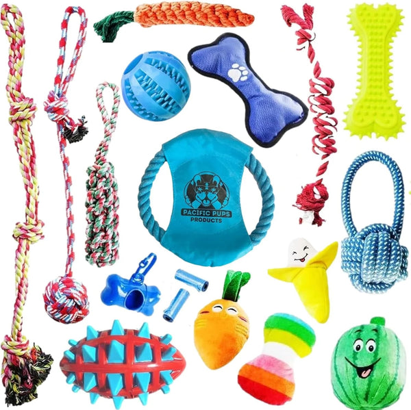 18 Pack Dog Chew Toys - Form&Fur