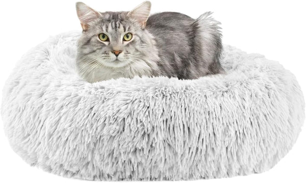 Calming Dog & Cat Bed,Anti - Anxiety - Form&Fur