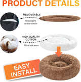 Donut Dog Bed,Anti - Anxiety - Form&Fur