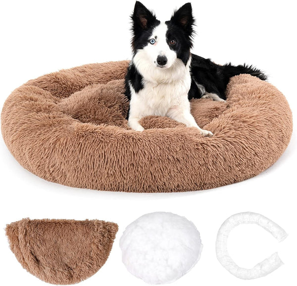 Donut Dog Bed,Anti - Anxiety - Form&Fur