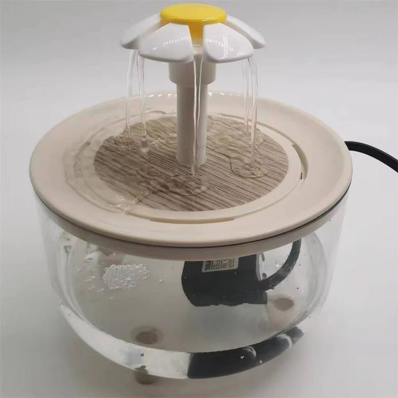 Transparent Cat&Dog Water Fountain - Form&Fur